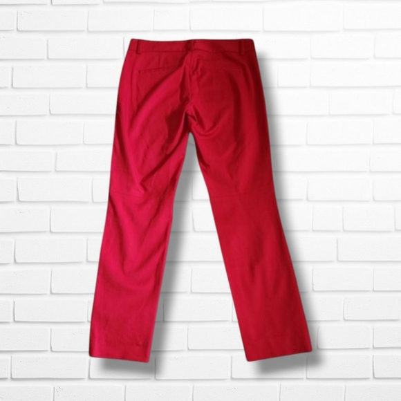 T. Babaton | Classic Red Elliot Skinny Ankle Dress Pants (SIZE 4) - Picture 2 of 10